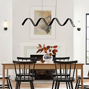 Voxlamp Horn Sarkıt Büküm Led Avize 110cm 54 Watt