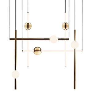 Voxlamp Knob Sarkıt Lamba Geniş Mekan 120*100cm 270 Watt Dimmer Ve Kumandalı