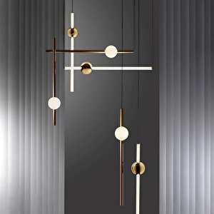 Voxlamp Knob Sarkıt Lamba Geniş Mekan 120*100cm 270 Watt Dimmer Ve Kumandalı