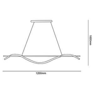 Voxlamp Ivy Sarkıt Lamba 120cm 27watt