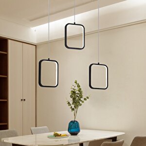 Voxlamp Symbol Sarkıt Led Avize 3x(20*20cm)