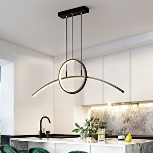 Voxlamp Arcircle Sarkıt Led Avize 120 Cm 45 Watt