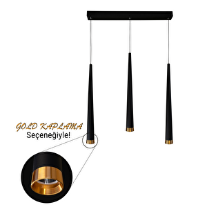 Voxlamp Conical Sarkıt Led Avize 3*52cm