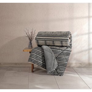 Velvet Çift Kişilik Yorgan Timbre Antrasit 195x215 Cm