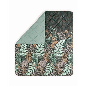 Cotton Box Velvet Çift Kişilik Yorgan Clorasa Mint 195x215 Cm