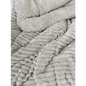 Wave Çift Kişilik Yorgan Gri 195x215 Cm