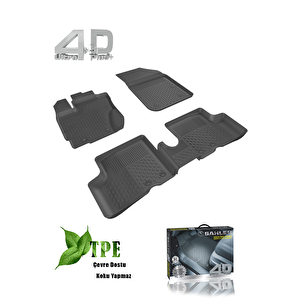 Dacia Duster 4x2 2010-2013 Uyumlu Sahler Araca Özel 4.5d Havuzlu Oto Paspas - Duster