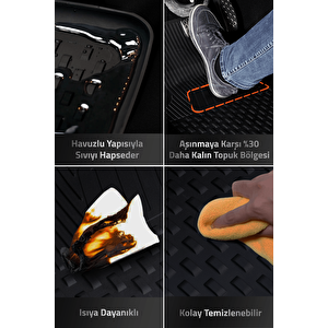 Bmw 2 Seri̇si̇ F22-f23 Uyumlu Sahler Araca Özel Bej 4.5d Havuzlu Oto Paspas - Bmw F22