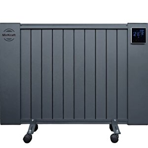 Mirkraft Elektrikli Radyatör Petek Isıtıcı Antrasit Gri 870x500