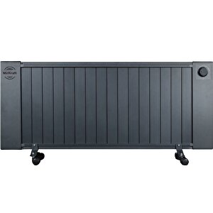 Mirkraft Elektrikli Radyatör Petek Isıtıcı Antrasit Gri 1250×500
