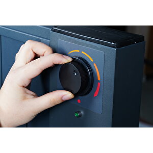 Mirkraft Elektrikli Radyatör Petek Isıtıcı Antrasit Gri 1250×500