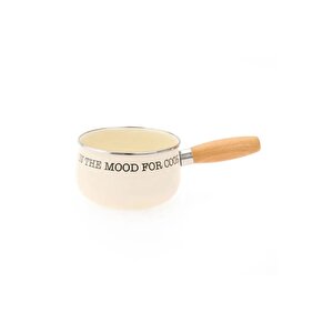 Emaye Bubble Sosluk Krem 14 Cm Emy1009b