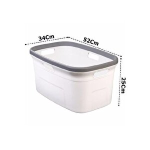 Motek Mt-02 Çamaşir Selesi̇ Gri̇ Beyaz