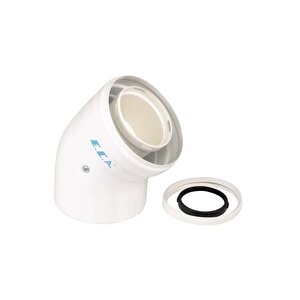 Eca Felis 45° Lik Dirsek, Ø100/150 Mm (100/125/150 Kw İçin) - Ab66