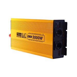 3000 W Watt Tam Sinüs İnvertör 24 V/220 Volt Çevirici İnverter