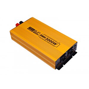 Mexxsun 3000 W Watt Tam Sinüs İnvertör 24 V/220 Volt Çevirici İnverter