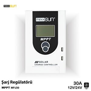 30 A Mppt Şarj Regülatörü Mpj30 Mpj30 12/24v