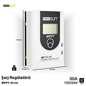 30 A Mppt Şarj Regülatörü Mpj30 Mpj30 12/24v