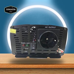 1000 W Watt İnvertör 24 V/220 Volt Çevirici İnverter