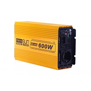600 Watt 12v Tam Sinüs Şarjlı İnverter
