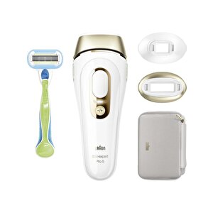 Braun Ipl Silk·expert Pro 5, Evde Tüy Alma, Çanta, Venus Tıraş Makinesi, 2 Başlık Ile, Pl5152
