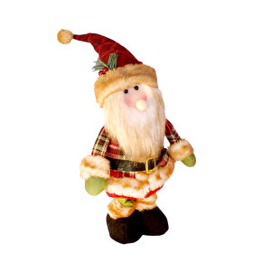 Dekorati̇f Yılbaşı Noel Baba Ayakları Uzayan 65cm
