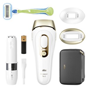 Braun Ipl Silk·expert Pro 5, Evde Tüy Alma, Çanta, Venus Tıraş Makinesi, 2 Başlık Ile, Pl5146