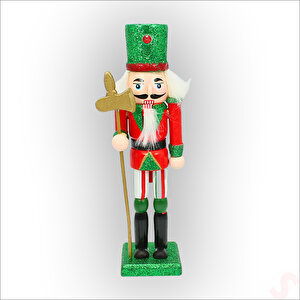 Kurşun Asker, Ahşap Fındıkkıran 18cm - Baltalı