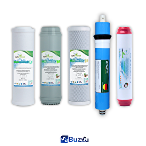 Açık Kasa Su Arıtma-filtresi 5 Li Set - Naturalsnet - Buzsu
