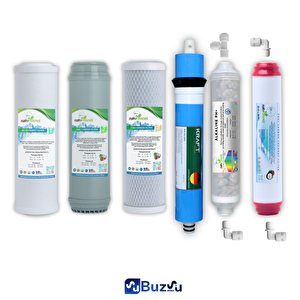 Buzsu Naturalsnet 6 Aşama Germany Kraft Membranlı 80 Gpd