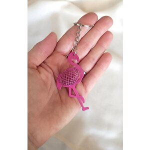 Anahtarlık Flamingo Kuş Araba Çanta Cüzdan Süsü Aksesuar