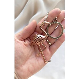 Anahtarlık Flamingo Kuş Araba Çanta Cüzdan Süsü Aksesuar