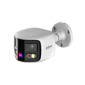 Ipc-pfw3849s-a180-as-pv 2x4mp Ti̇oc Süper Geni̇ş Açi Bullet Kamera (sesli̇ Ve Işikli İkaz,smd+)