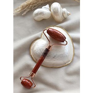 Roller Doğal Taş Masaj Aleti Jasper Taşı Yüz Roller Yüz Taşı Masaj Taşı