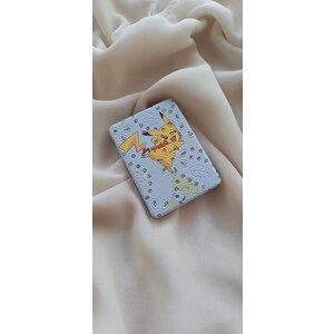 Ayna Makyaj Aynası Pokemon Pikachu Cep El Aynası Çanta Seyahat Taşınabilir