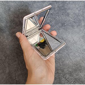 Cep Ayna Pokemeon Pikachua Makyaj Çanta Seyehat Taşınabilir Ayna Bebek Sulu Kozmetik Büyüteç Kompakt Katlanır