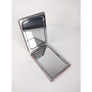 Kompakt Makyaj Aynası Kozmetik Büyüteç Cep Makyaj Aynası Çanta Seyahat Çantası  Ev Ofis