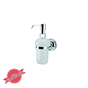 İgk Yapi - Çeli̇k Banyo Bella Montajli Sivi Sabunluk Camli (bs10-013)