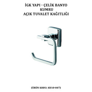 İgk Yapi - Çeli̇k Banyo Kumru Açik Tuvalet Kâğitliği (ku10-007)