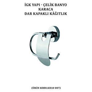İgk Yapi - Çeli̇k Banyo Karaca Dar Kapakli Tuvalet Kâğitliği (kr10-007)