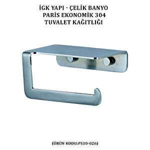 İgk Yapi - Çeli̇k Banyo Pari̇s Açik Tuvalet Kâğitliği (ps10-026)