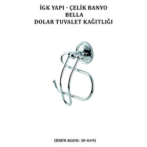 İgk Yapi - Çeli̇k Banyo Bella Dolar Tuvalet Kâğitliği (30-049)
