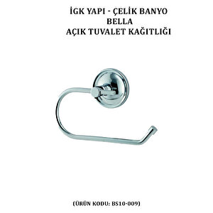 İgk Yapi - Çeli̇k Banyo Bella Açik Tuvalet  Kâğitliği (bs10-009)