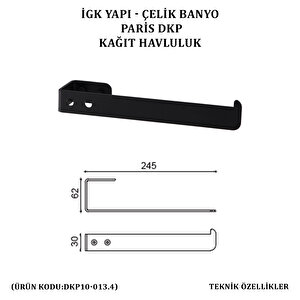 İgk Yapi - Çeli̇k Banyo Pari̇s Kağit Havluluk (dkp10-013.4)