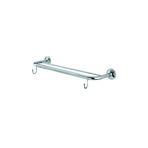 İgk Yapi - Çeli̇k Banyo Bella İki̇li̇ Uzun Havluluk Kancali 50cm (30-006)