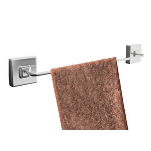 Delmeye Son Yapışkanlı Banyo Mutfak Uzun Havluluk Askısı Krom Y-405 Premium        Kasa - 64