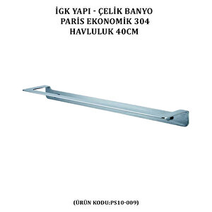 İgk Yapi - Çeli̇k Banyo Pari̇s Havluluk 30cm (ps10-009)