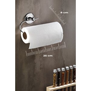 Yapışkanlı Solo Havlu Kağıdı Asacağı Solo Havluluk Krom S-110                    Kasa - 20