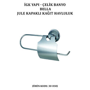 İgk Yapi - Çeli̇k Banyo Bella Jule Kapakli Kâğit Havluluk (30-058)