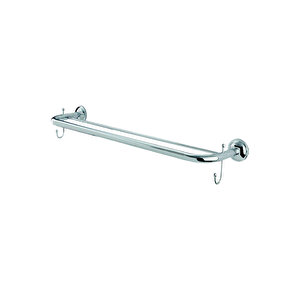 İgk Yapi - Çeli̇k Banyo Bella İki̇li̇ Uzun Kancali Havluluk 50cm (30-048)